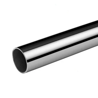 Tubo redondo cromado 50mm x 3 metros - SKU SL-TSC-010