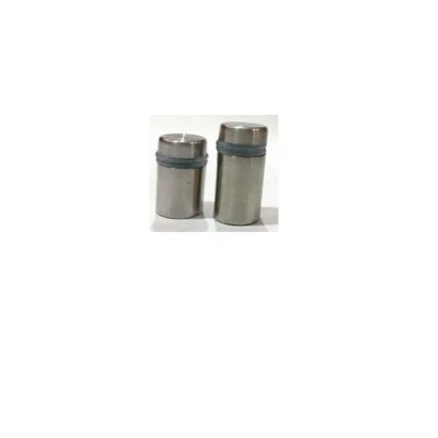 Soporte cristal inox. (ø12mm, ø19mm, ø25mm, ø30mm x 20mm a 150mm) - SKU 500.03.072