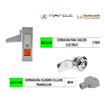 Cerradura para tablero - SKU 300.02.200