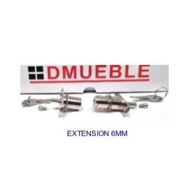 Cerradura presion niq. extension 6mm (22mm / 32mm) - SKU 300.01.010