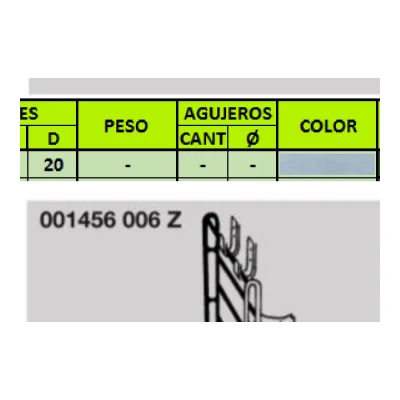 Gancho mural multiusos curvo para taller y garaje en acero zincado - Aplicación sujetando escalera y rejillas metálicas