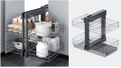Esquinero mágico metálico 800-900 mm - SKU SL-ESQUMAGMET-KOV