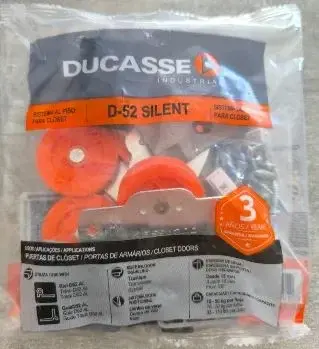 Sistema corredera d-52 bolsa - Vista técnica secundaria