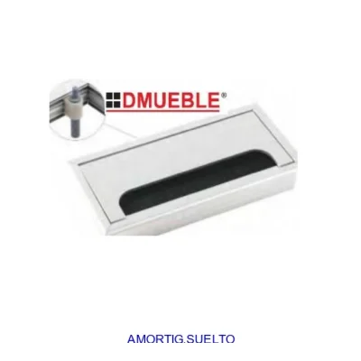 Pasacable c.lento plata 100 y 120mm amortig. suelto (300 a 600mm) - SKU 600.02.062