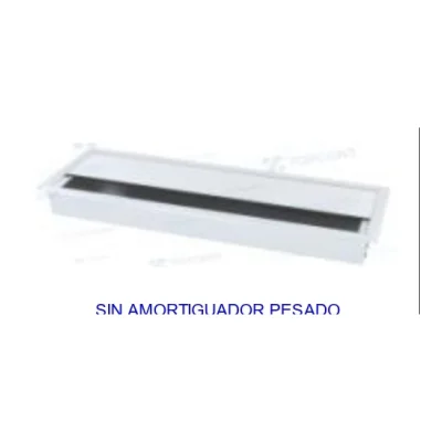 Pasacable plata pesado 80mm (80*275mm / 80*160mm) - SKU 600.02.051