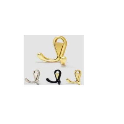 Perchero cisne (oro cepillado / negro mate+oro pulido / niquel cepillado / oro pulido — 500.02.619) - SKU 500.02.619