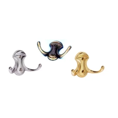 Perchero doble ancla 65mm (cromo / oro / niquel / br.antig.) - SKU 500.02.400