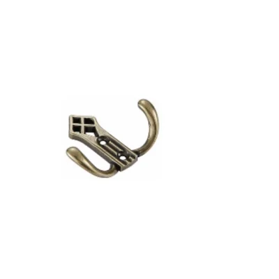 Perchero doble (negro mate / bronze antig.oscuro — 500.02.565) - SKU 500.02.565
