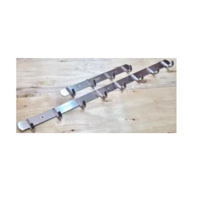 Perchero multiple sus304 (4 ganchos 300mm / 8 ganchos 25/620mm) - SKU 500.02.600