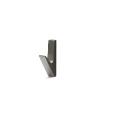 Perchero simple angular (negro mate / niquel cepillado / oro pulido) - SKU 500.02.655