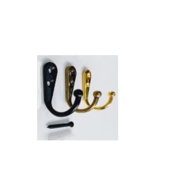 Perchero simple vertical (negro / niquel / bronce antiguo / oro) - SKU 500.02.358