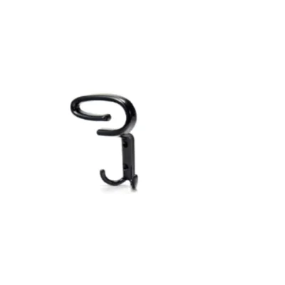Perchero negro mate (triple gancho) - SKU 500.02.648