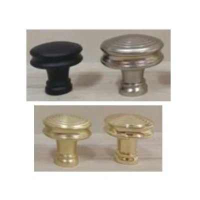 Perilla clásica escalonada (negro / níquel / oro cep. / oro brill. 25mm-38mm) - SKU 900.03.170