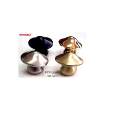Perilla nube infantil 30mm (negro mate / niq.cepillado mate / oro / oro cepillado) - SKU 900.03.278