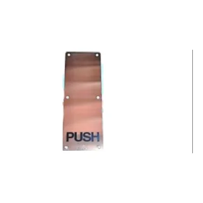 Placa puerta push sus304 (100*300mm / 200*400mm)