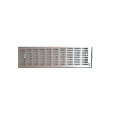Rejilla alum.mate 150x500mm - SKU 600.01.124