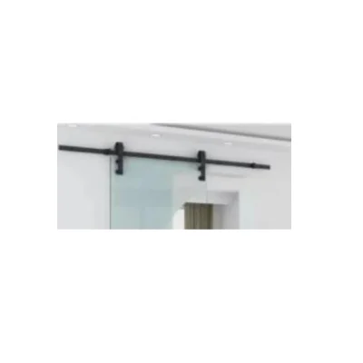 Sist.corred.1 puerta cristal neg.150kg/2m - SKU 400.02.078