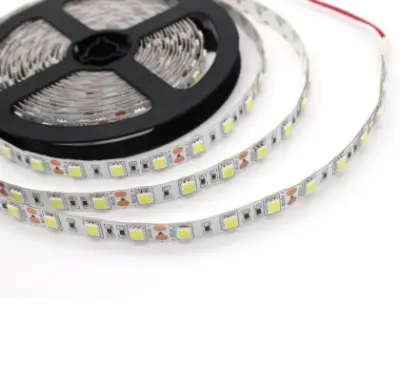 Cinta led cálida 5mt conexión (directo) 120 leds/m - Vista técnica secundaria