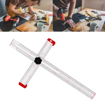 Escuadra t con angulo regulable 60cm - Vista técnica secundaria