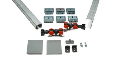Kit dn-50 riel oculta para puertas - SKU DN-50