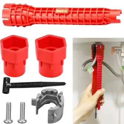 Llave multifuncional p/tubo de grifería noved. - Vista técnica secundaria