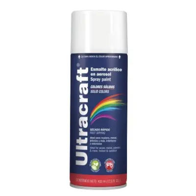 Pintura en spray blanco brillante u. gral. - SKU 40022