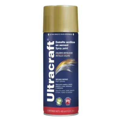 Pintura en spray oro metálico u. gral. - SKU 40028