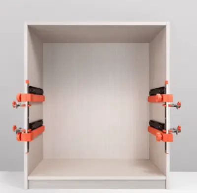 Plantilla de montaje para cajones, correderas pro acero inoxidable - SKU PMC