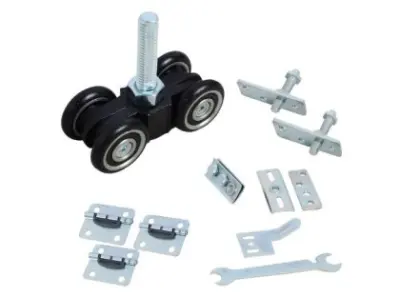Sistema corredera dn-80 pl. 2 hojas - Vista técnica secundaria