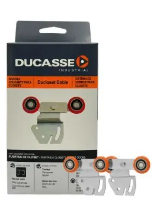 Sistema corredera ducloset doble p caja - SKU ESDCD