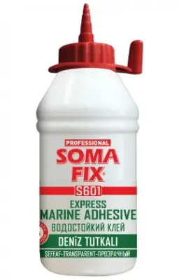 Somafix adhesivo marino transparente (pega madera mojada) - SKU S601