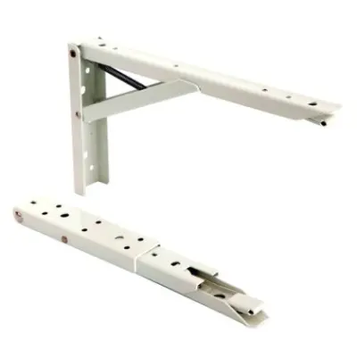 Soporte Angulo Plegable Blanco 12" Par - San Luis Industrial (Imagen 2) | Import Hns San Luis