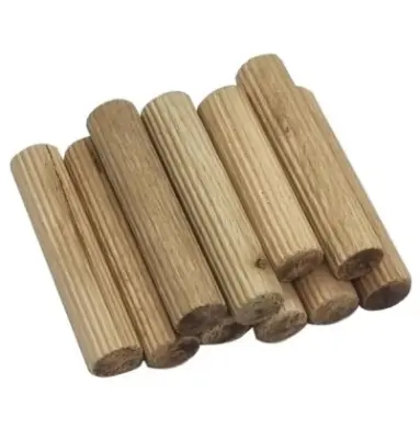 Tarugo de madera ranurado 1/2 cto - SKU 050097