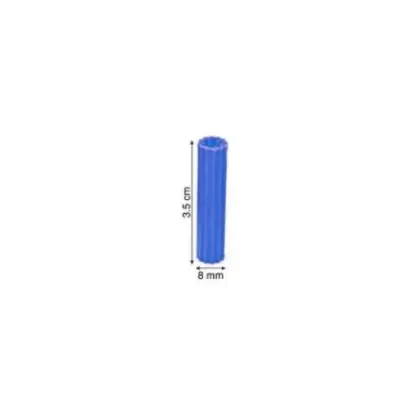 Tarugo de plàstico pvc azul 5/16 - Vista técnica secundaria