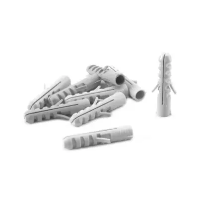 Tarugo fischer nylon gris c/a 8mm x und - SKU TP12