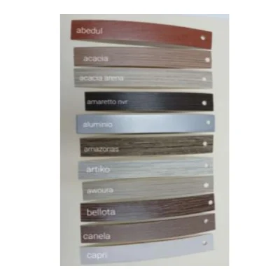 Tapacanto pvc 0.45*22mm (blanco text. a carvallo - 200m y 400m) - Vista 5