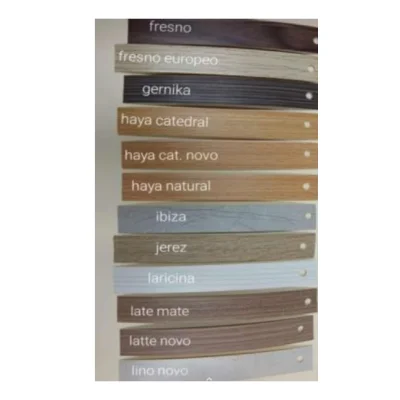 Tapacanto pvc 0.45*22mm (castaño a moscova - 200m y 400m)