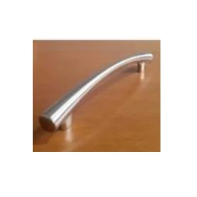 Tirad. alum. curvo (niq. cep. / cromad. / neg.mate 128mm-320mm) - SKU 900.01.437