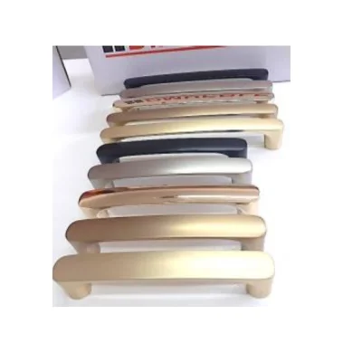 Tirador puente canto curvo (negro / níquel / oro / oro cep. / café oro 96mm-128mm) - SKU 900.05.1244