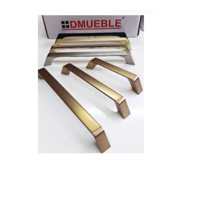 Tirador puente plano (negro / níquel / oro / oro cep. / café oro 96mm-160mm) - SKU 900.05.1209