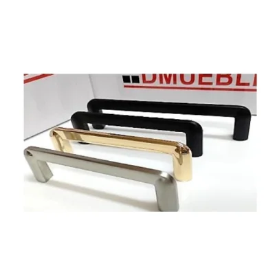 Tirador puente slim 96mm / 128mm (negro mate / niq.cepillado / oro brillante / oro satinado / gris mate) - SKU 900.01.727