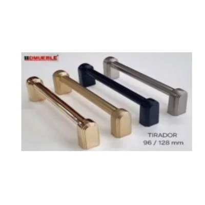 Tirador recto (negro mate / niq.cepill.mate / oro cepill.mate / oro brill. - 96mm y 128mm) - SKU 900.05.1033