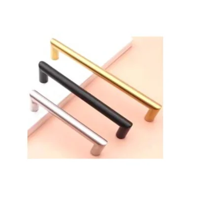 Tirador sus201 curvo ø12 (inox / negro / oro 96mm-192mm)