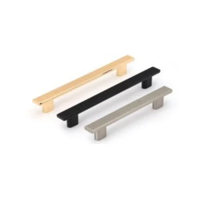 Tirador w13.5*h24 (negro mate / niq.cepill.mate / oro - 96mm a 160mm) - SKU 900.05.1330
