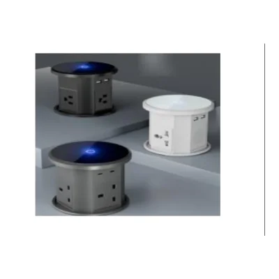 Carg.inal.15w 4univ.1usb 2a+2c 20w 120*280mm (bla. / neg. / gris) - SKU 600.02.228