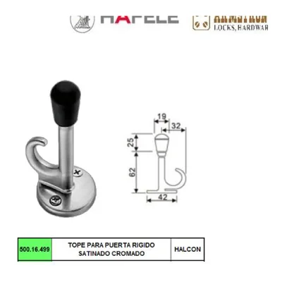 Tope para puerta rigido - SKU 500.10.155