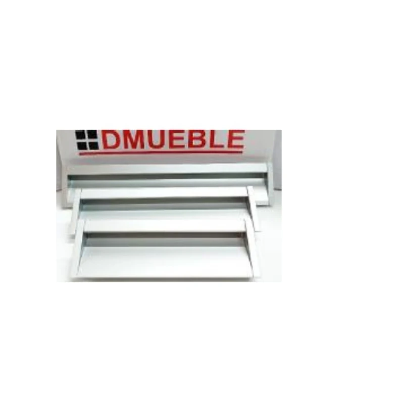 Tina aluminio pestaña (96mm / 128mm / 160mm) - Código SKU 900.04.107