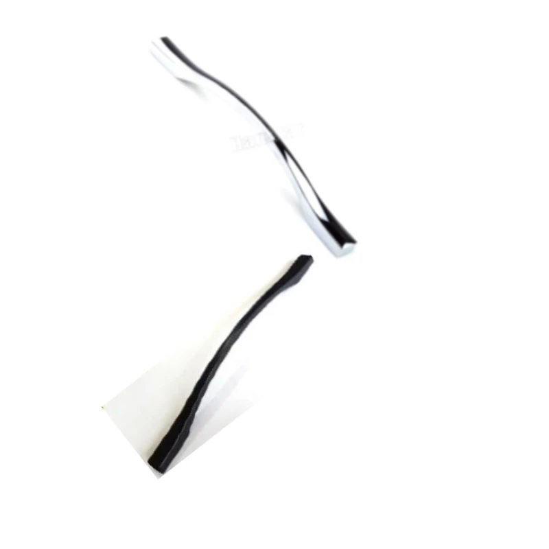 Tirad.alum. curvo 128/163mm a 320/355mm (cromo / neg.mate / niq.cep.) - Código SKU 900.01.488