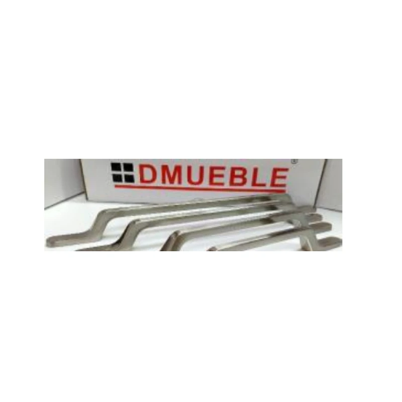 Tirador alum. niq. cepill. (96/160mm - 160/226mm) - Código SKU 900.01.816