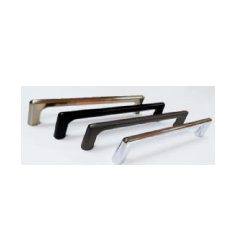 Tirador aluminio puente recto (cromo / níquel cep. / gris / negro mate 96mm-160mm) - Código SKU 900.01.800